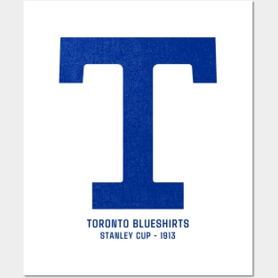 Defunct Toronto Blueshirts NHA Hockey Stanley Cup Champions 1913-1914 Posters and Art